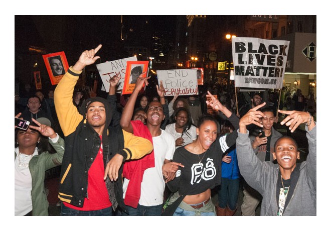 Disrupting Black Friday shopping. San Francisco, Nov 28, 2014. photo credit: revcom.us