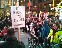 NYC 11-25-2014: blocking Seventh Avenue