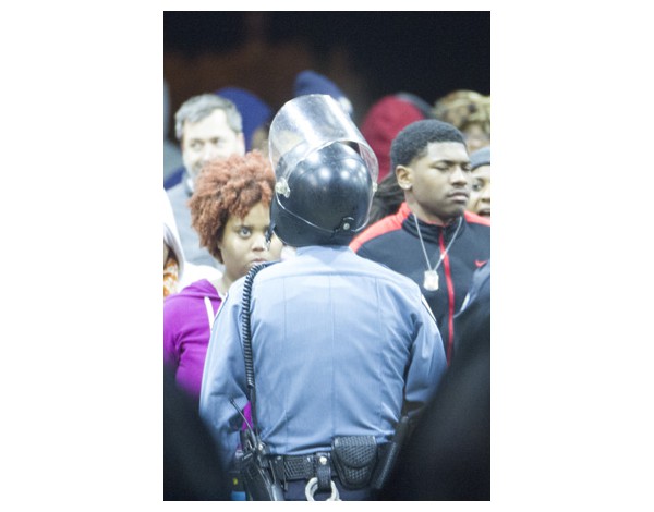 Berkeley, Misuri, por la noche del 23 de diciembre de 2014. Foto: Especial para revcom.us