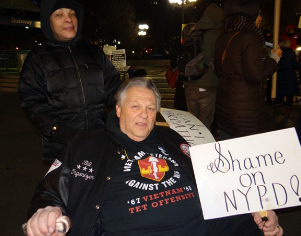 New York City New Year's Eve.  Photo: April Watters