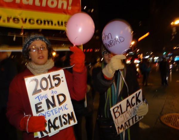 New York City New Year's Eve.  Photo: April Watters