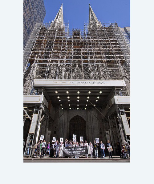 New York, St Patrick's Cathedral, April 12, 2014. Photo: Special to Revolution