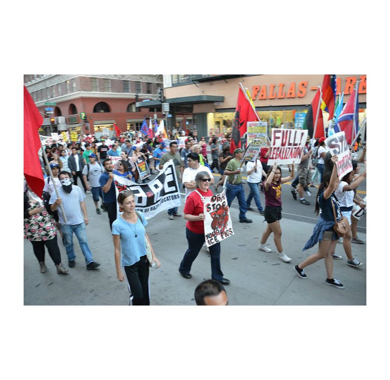 Los Angeles, California, May Day 2014