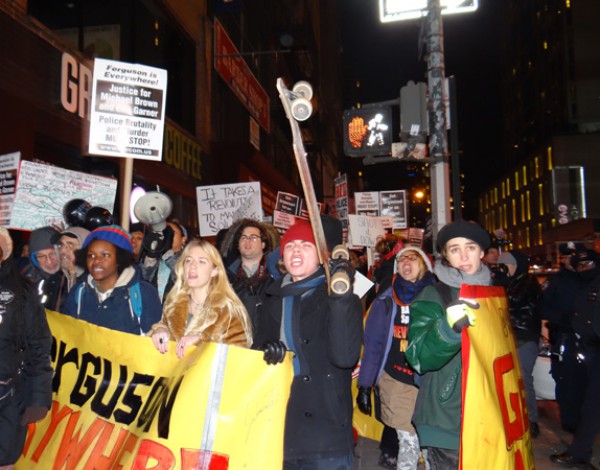 New York City New Year's Eve.  Photo: April Watters