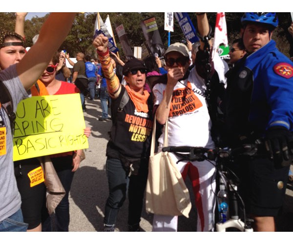 Austin, Texas, January 24, 2015: Confronting the Anti-Abortion Fascists at the State Capitol