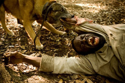 Django Unchained Dog Scene