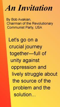 An Invitation, from Bob Avakian