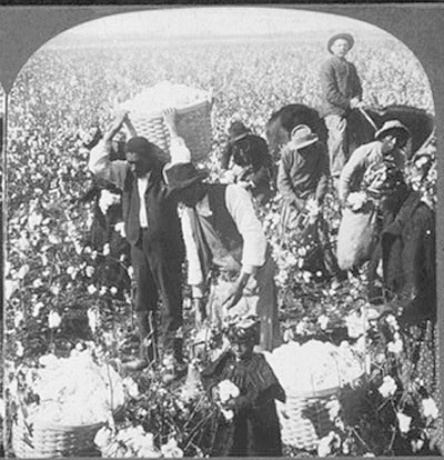 Black sharecroppers in Texas after the Civil War which ended outright slavery, but enforced different forms of exploitation and oppression.