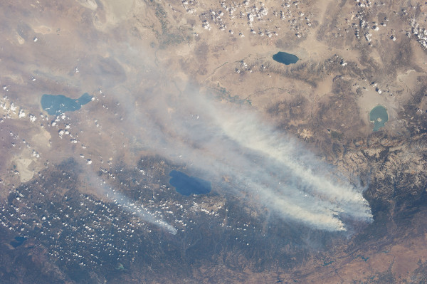 Rim fire at Yosemite National Park