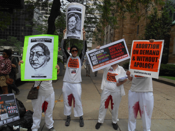 Cleveland protest to stop assault on abortion rights