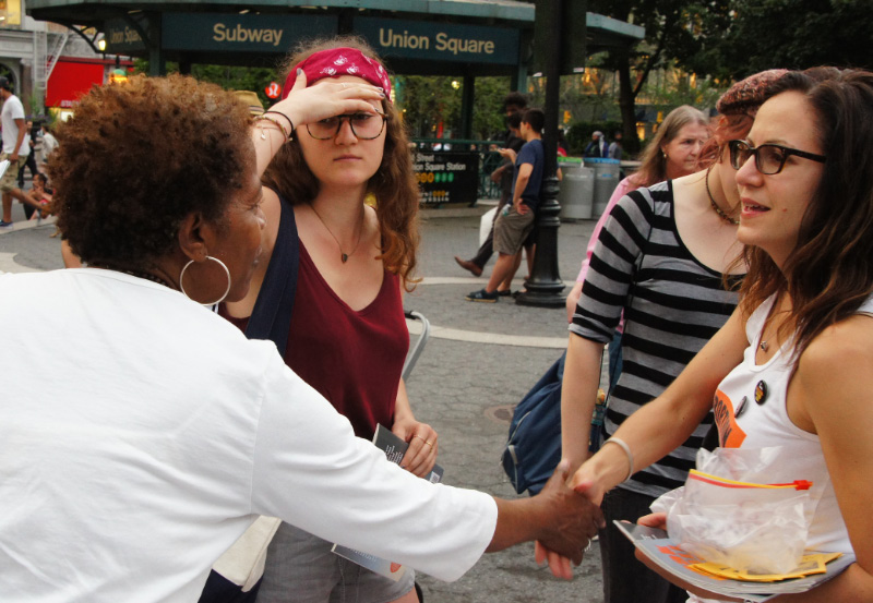 Union Square, NYC, July 1