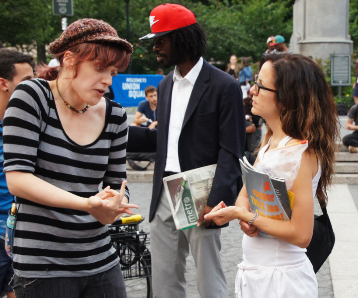 Union Square, July 1