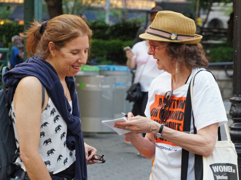 Union Square, NYC, July 1