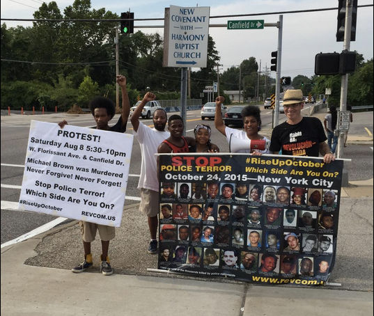 RiseUpOctoberTour in Ferguson