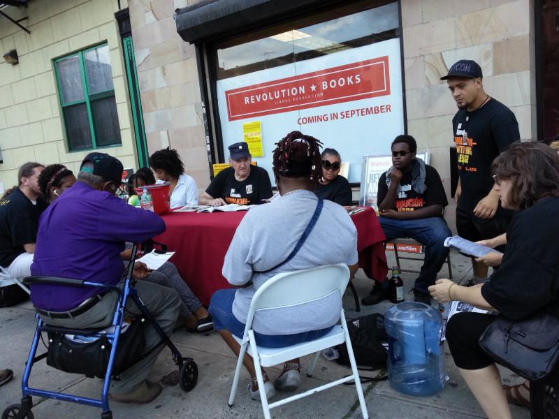 Reading Circle Outside Revolution Books