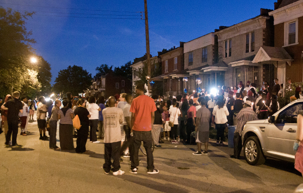 St. Louis, police murder of Mansur Ball-Bey