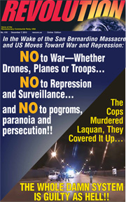 Revolution #416, December 7, 2015 - front page