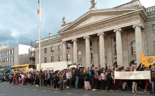 Black Lives Matter protest in Ireland, July 12