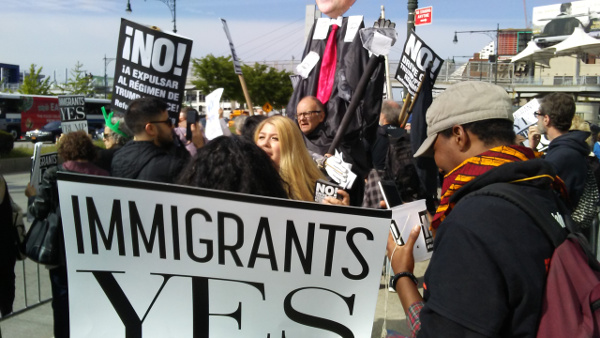 New York CIty, May 4 protest