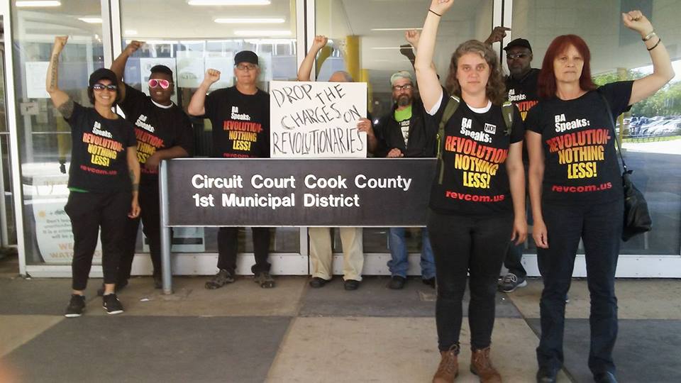 Revolution Club Chicago in front of Cook County Court House