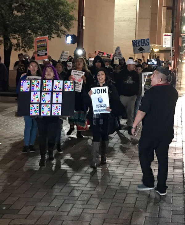 Houston DACA March to “Reclaim Our Humanity”