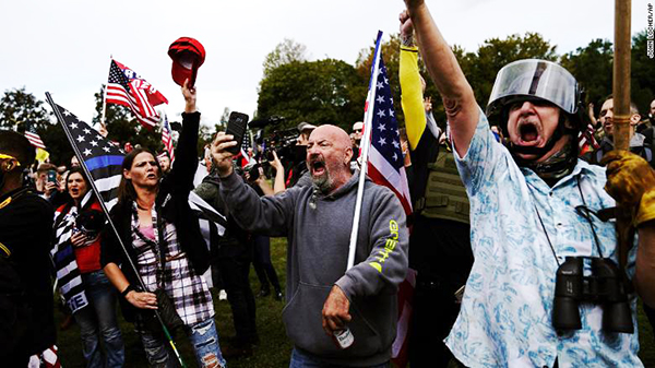 Proud Boys, Portland, Oregon