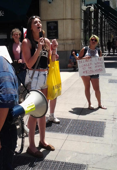 "Yes All Women" speak-out, Chicago