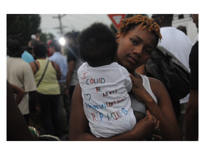 Ferguson, Missouri, August 15, 2014. Photo: Li Onesto/revcom.us