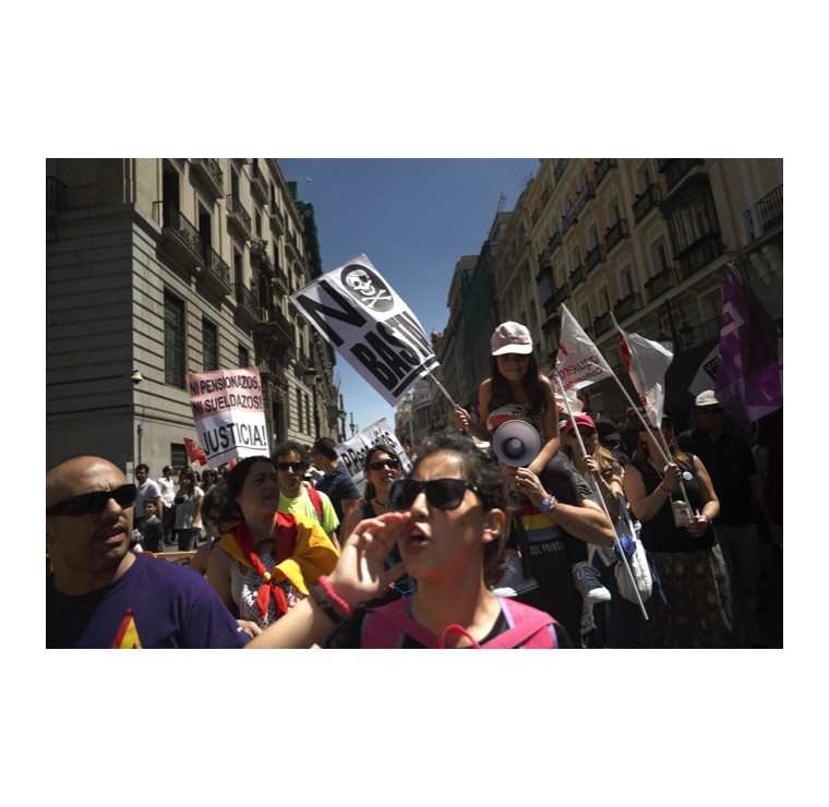 Spain, May Day 2014.  Photo: AP