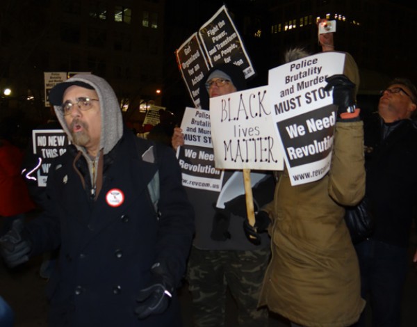 New York City New Year's Eve.  Photo: April Watters