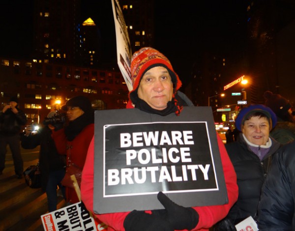 New York City New Year's Eve.  Photo: April Watters