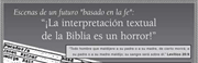 ¡La 

interpretación textual de la Biblia es un horror!, Parte 2