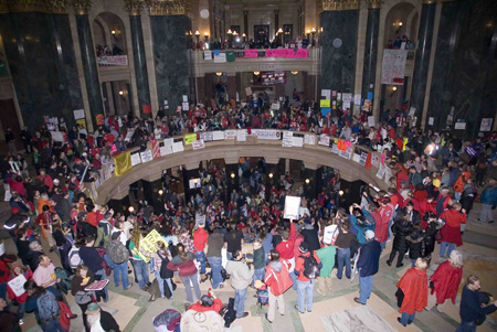 Madison Protest February 19, 2011