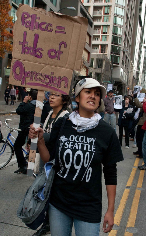 Seattle  October 22 National Day of Protest Against Police Brutality and the Criminalization of a Generation