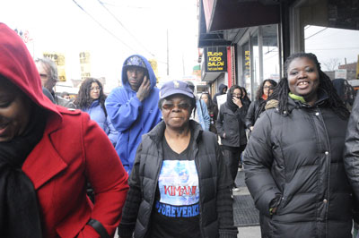 Protest against the police murder of Kimani Gray, March 24, 2013