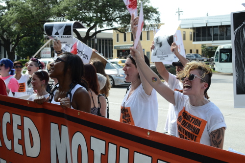 Abortion Rights Freedom Ride, Houston