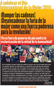 Revolución #376, 8 de marzo de 2015 - contraportada