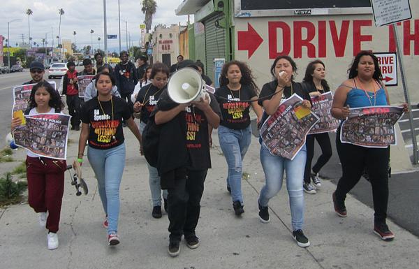 Los Angeles High School Walkout