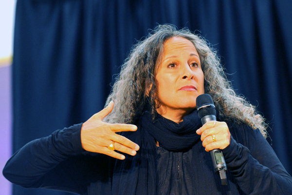 Gina Belafonte, co-director of the SANKOFA Foundation