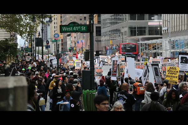 Revolution Club contingent, made up of members from around the country.