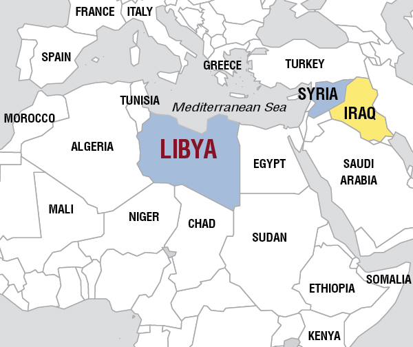 Libya map