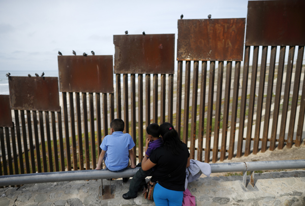 U.S./Mexico border at Tijuana