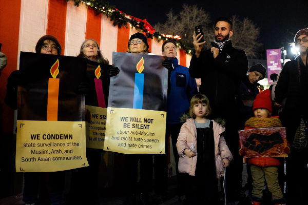 Union Square, New York City, December 21. Photo: Facebook/Ilana Milner