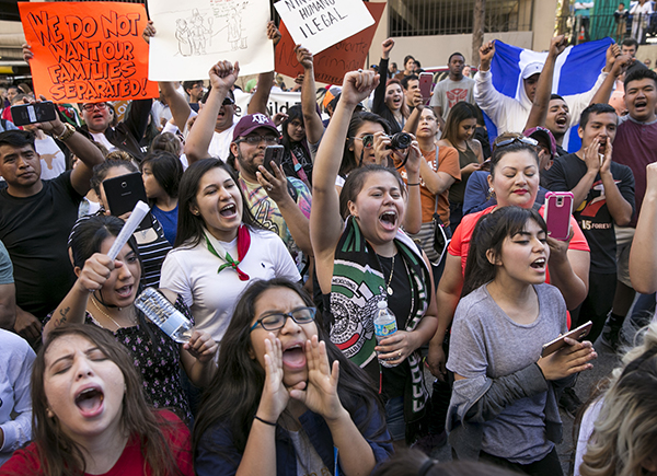 Day without Immigrants protest, Austin, February 16.