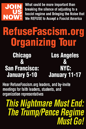 RefuseFascism.org Organizing Tour