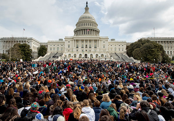 High school students in Washington, DC.