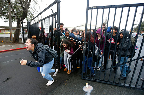 High school students in Concord, California.