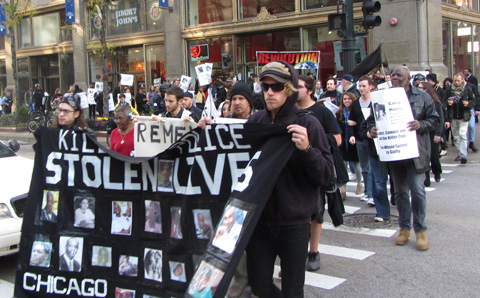 Chicago  October 22 National Day of Protest Against Police Brutality and the Criminalization of a Generation