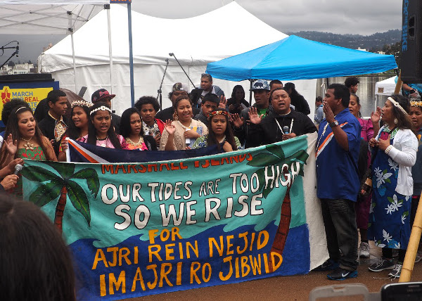 Marshall Islanders, Oakland, February 7