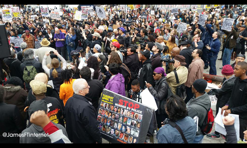 New York City: Union Square, April 14. Photo: Cindy Trinh